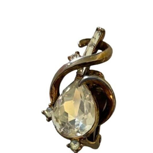 Vintage 1951 Trifari Alfred Philippe Gems Of India Brooch Earring Set Excellent - Picture 8 of 10